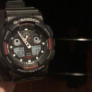 G-shock protection watch for men